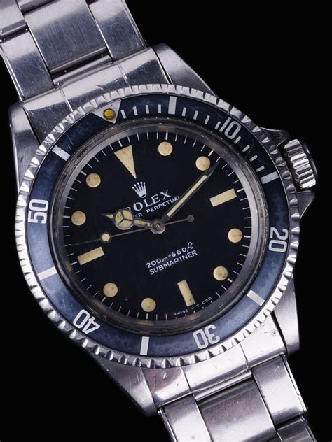 rolex submariner 1969 value|rolex 5513 bezel.